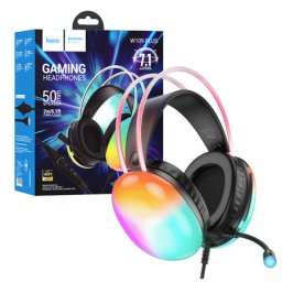 Hoco w109 plus rich slušalice sa mikrofonom, gaming, usb, led