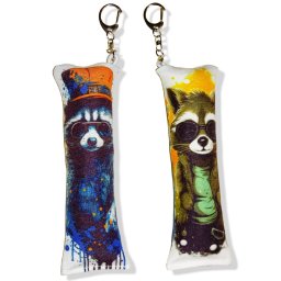 Privezak dakimakura Rakun (1 com)