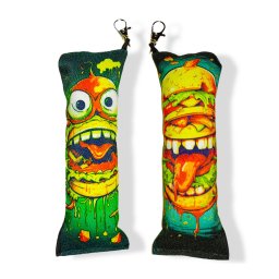 Privezak dakimakura Zombi hamburger (1 com)