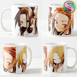 Šolja anime Kralj šamana (Shaman king)