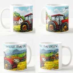 Keramicka šolja Najbolji traktorista