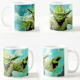 Keramicka šolja Majstor Yoda