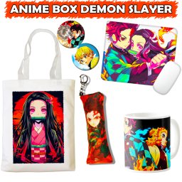 Ubica demona Paket set anime Demon Slayer Kimetsu no Yaiba (6 kom)