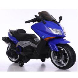 Motor skuter na akumulator plavi