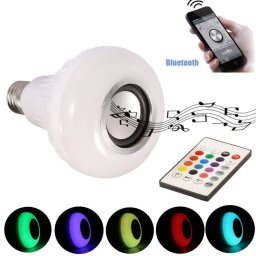 RGB Bluetooth Muzicka Sijalica Zvucnik sa daljinskim 7w