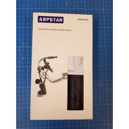 Alpha star powerbank sa držačem za bicikl 4000mAh + kabl USB-A na Micro USB ( 77200 )