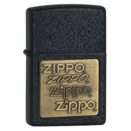 Upaljač "Zippo" - CRNI ZIPPO LOGO