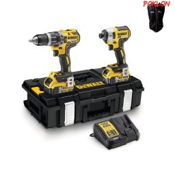 DeWalt set akumulatorskih bušilica DCK266P2 (DCD796 + DCF887 + 2 x baterija 18V + punjač + kofer)