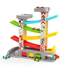 Auto tobogan sa četiri trake i garažom Top Bright 120402