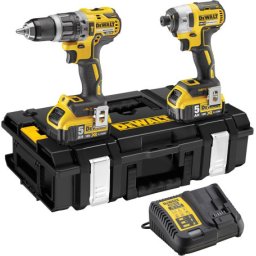 DeWalt set akumulatorskih bušilica (DCD796 + DCF887 + 2 x baterija 18V + punjač + kofer) ( DCK266P2 )