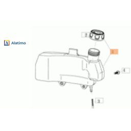 Rezervoar goriva za kosilicu OLEO MAC g53 L66151591