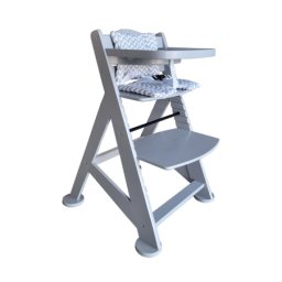 Rastimo Zajedno drvena rastuća stolica siva ( SW10748 )