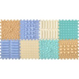 OrtoNature Senzorne podloge Set Soft Pastel 8 komada ( SW10128 )