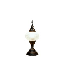 Stona lampa, puhano staklo, prečnik 15 cm