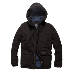 VINTAGE INDUSTRIES HAWKER PARKA BLK