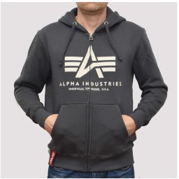 ALPHA INDUSTRIES DUKS ZIPKAP GREYB
