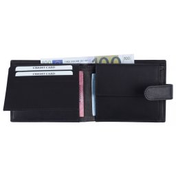 BENCH M NOVČANIK KOŽA BLK4