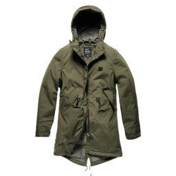 VINTAGE INDUSTRIES BRITT Z PARKA OLIVED
