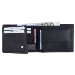 BENCH M NOVČANIK KOŽA BLK3