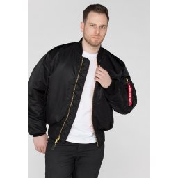 ALPHA INDUSTRIES MA1 JAKNA BLACK