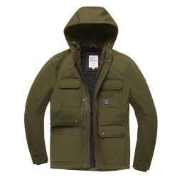 VINTAGE INDUSTRIES WINSTON PARKA TAUPE