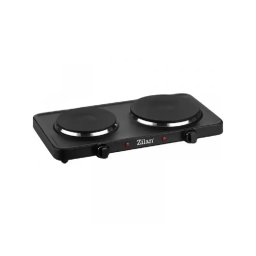 Električni rešo sa dve ringle Zilan ZLN2181/snaga 2500W/termostat/crna