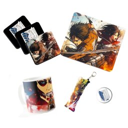 Paket set anime Napad Titana (Attack on Titan) (7 kom)