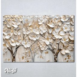 Slike na platnu 3d cvetici Nina559P