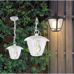 Viseci Fenjer Zidna Lampa BERLIN - elegantna lampa za Vasu terasu i balkon