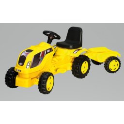 Micromax globo traktor MMX plus sa prikolicom žuti ( 010268 )