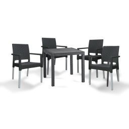 Baštenska garnitura Royale M - antracit