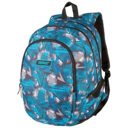 Ranac 3 zipa Duel Abstract Blue