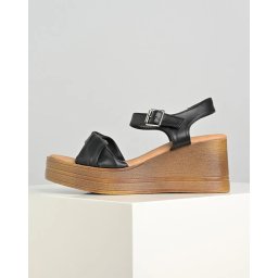 Ženske sandale na platformu S2906 crne