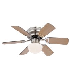 LUSTER VENTILATOR SA SVETLOM 1XE27 UGO 0307 GLOBO