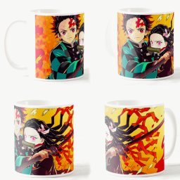 Šolja anime Ubica Demona (Demon Slayer Kimetsu no Yaiba) 1 kom