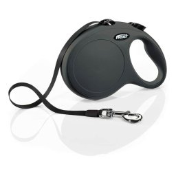 Flexi Povodac New Classic L Tape 8m - Crna