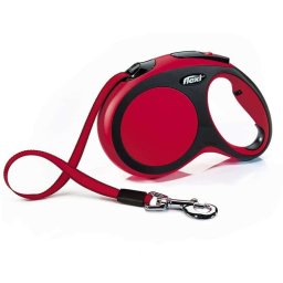 Flexi Povodac New Comfort S Tape 5m - Crvena
