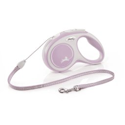 Flexi Povodac New Comfort S Cord 5m - Roze