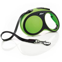 Flexi Povodac New Comfort M Tape 5m - Zelena