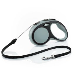 Flexi Povodac New Comfort M Cord 5m - Siva