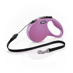 Flexi Povodac New Classic XS Cord 3m - Roze