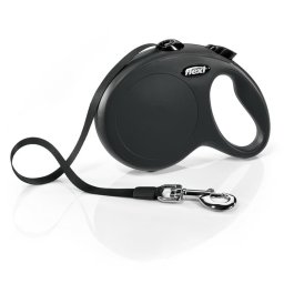 Flexi Povodac New Classic L Tape 5m - Crna