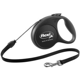 Flexi Povodac Fun Cord M 5m - Crna