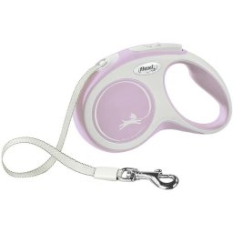 Flexi Povodac Comfort S Tape 5m - Roze