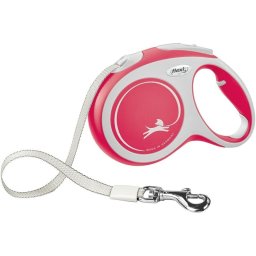 Flexi Povodac Comfort L Tape 5m - Crvena