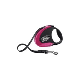 Flexi Povodac Collection M Tape 5m - Crno/Roze