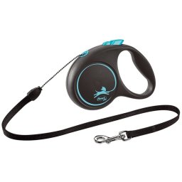 Flexi Povodac Black Design S Cord 5m - Plava