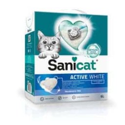 Sanicat Posip Za Mačke Active White - 6 l