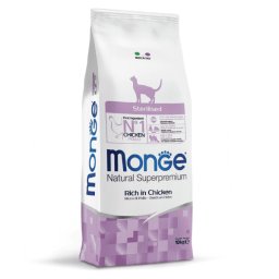 Monge Natural Superpremium Cat Sterilised - 10 kg