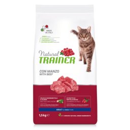 Trainer Natural Cat Za Odrasle Mačke Govedina - 1.5 kg